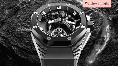 patek philippe black panther|audemars black panther.